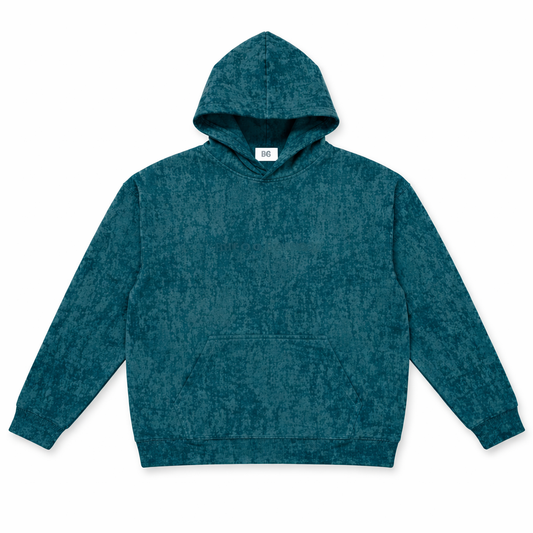 Hoodie Vert Olive avec Scratch / Moroccan by soul. Proud by nature